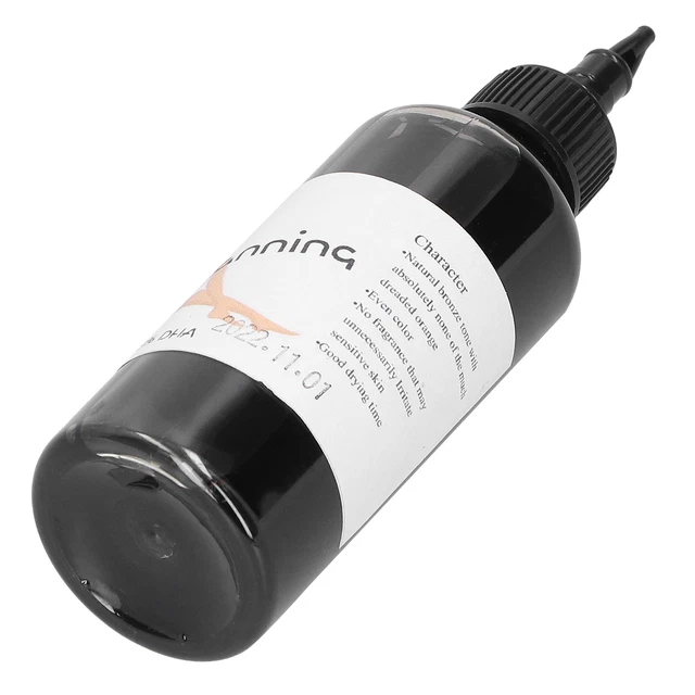 Aerógrafo líquido bronceador sin sol de aspecto natural líquido autobronceador de 100 ml (1 GF0