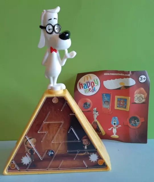 MC DONALD'S HAPPY MEAL 2014 -Mr Peabody & Sherman Magnetic Pyramid Maze - HM10