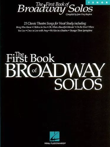 Joan Frey Boytim The First Book of Broadway Solos (Poche)