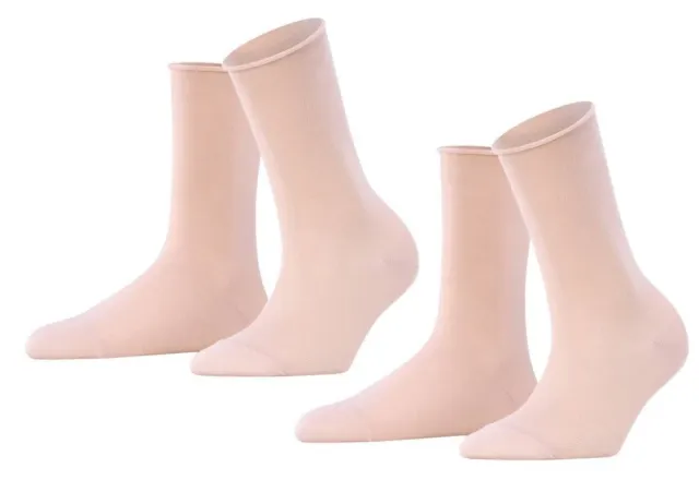 Falke Womens Happy 2-Pack Socks - Pink