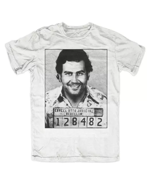 Pablo Escobar Mugshot  T-Shirt King of Coke,Cocaine,don pablo,Plato o plomo,Drug