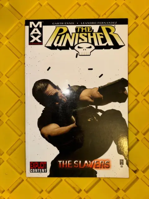 Punisher MAX vol 5 The Slavers tpb, Garth Ennis, Leandro Fernnandez