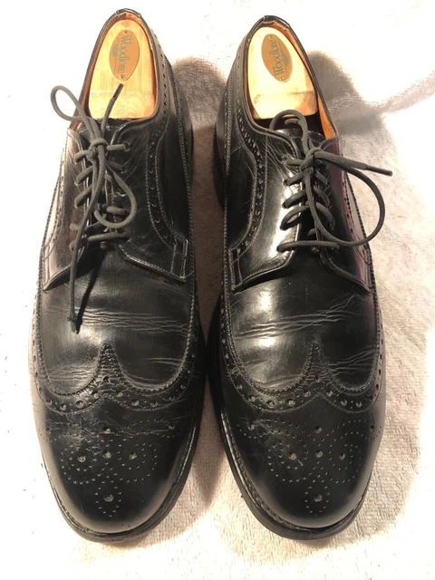 Alan McAffee Black Leather Slip On Buckle Dress Loafers Shoes Men\'s 12.5 D Alan McAfee C Dress Shoes for Men for sale | eBay main image 2