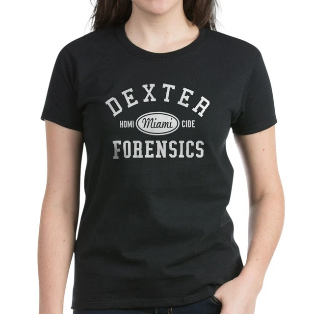 CafePress Dexter Forensics Women's Dark T Shirt Womens T-Shirt (605599271)