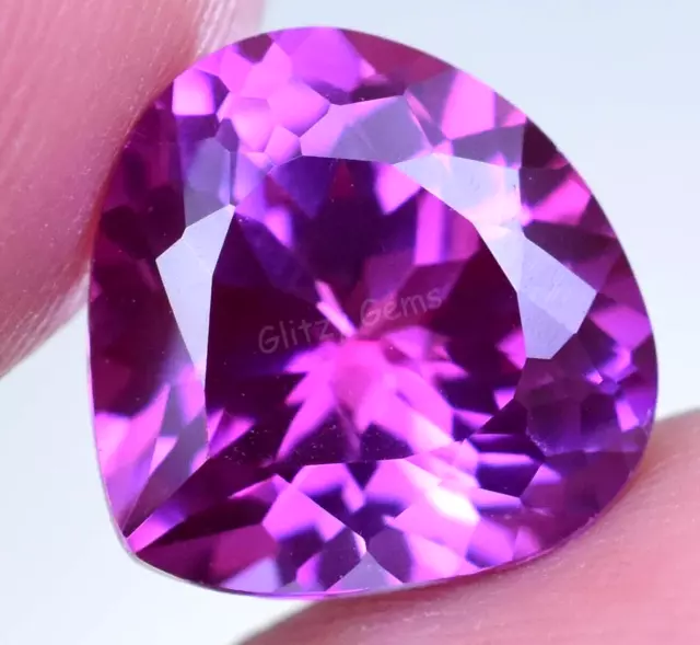 Natural Flawless Rhodolite Garnet 5.40Ct Raspberry Pink Certified Loose Gemstone