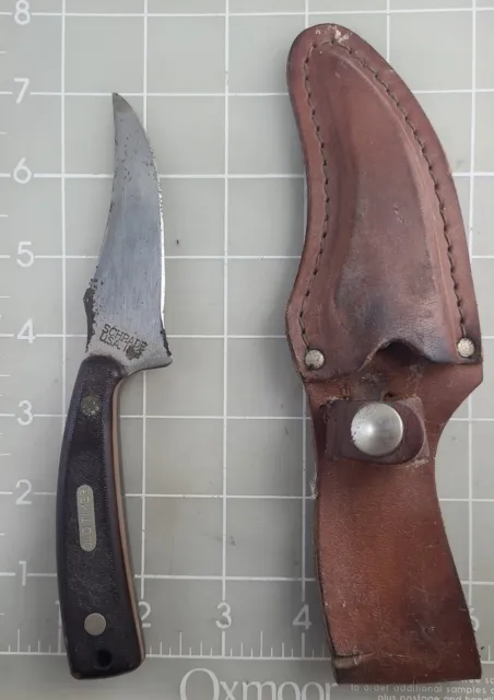 VINTAGE SCHRADE HUNTING Knife Old Timer 152 Sharpfinger USA with ...
