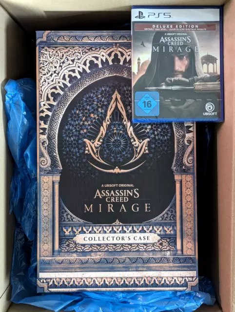 Assassins Creed Mirage Collectors Edition Case PS5 DeluxeEdition + Spiel