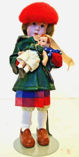 Norman Rockwell Mimi Doll, 1986 German Porcelain Doll. Limited Edition. Numbered