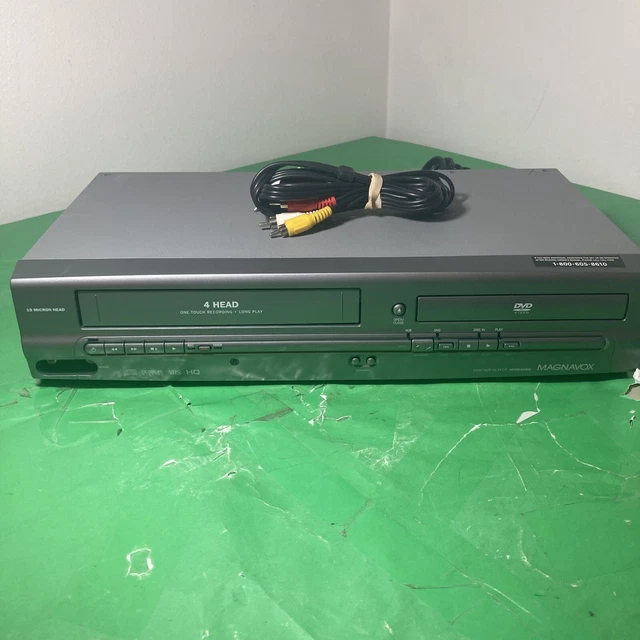 MAGNAVOX DVD/VCR COMBO Player 4Head VHS HiFi MWD2205 with A/V Cable