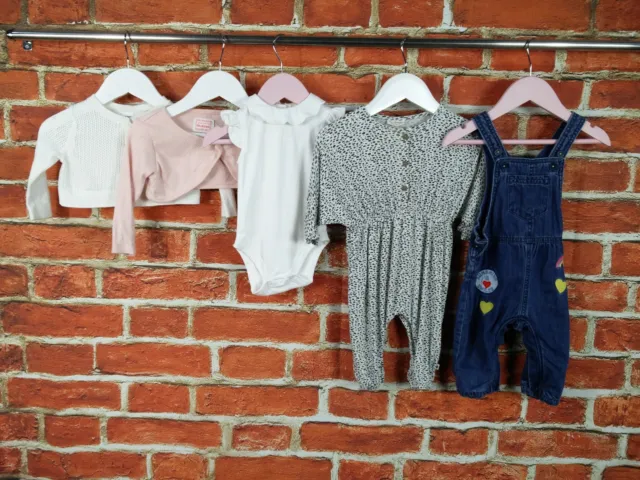 Baby Girls Bundle Age 3-6 Months Gap Mamas & Papas Etc Cardigan Romper Vest 68Cm