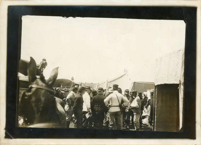 Conflit au Maroc, Blessés soignés après le combat au camp Ras-el-Ma, 1911, Vinta