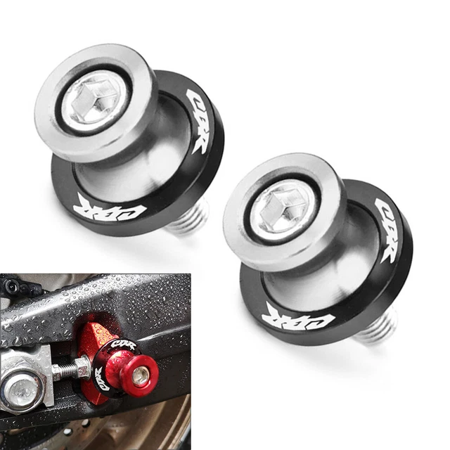 1 Pair CNC Swingarm Spools Slider Stand Screw 8MM Fit HONDA CBR 600 900 1000 RR