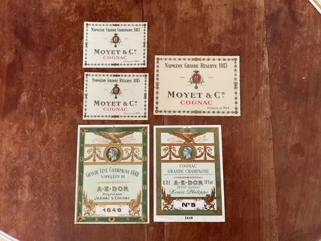 Lot De 33 Anciennes étiquettes D'alcool Cottelot Beaune - Vin, Cognac - Vintage