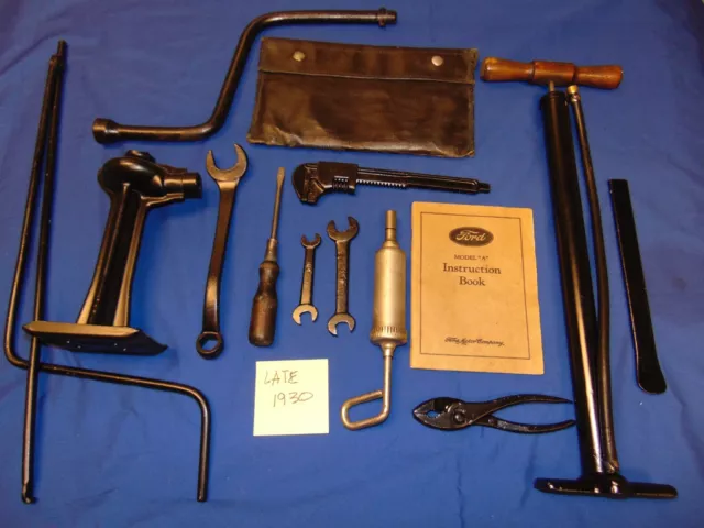 Ford Model A Original  Late  1930 toolkit