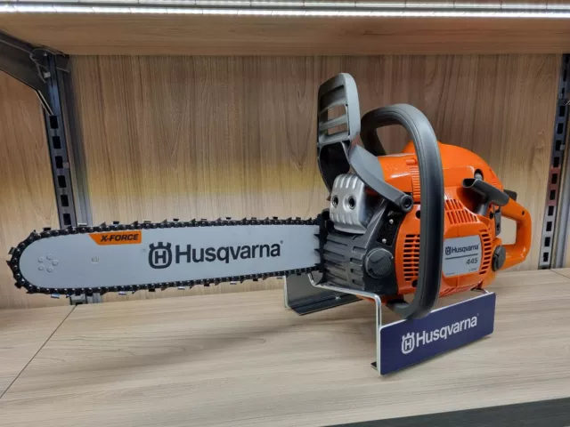 Husqvarna Benzin Motorsäge 445 ||  38 cm Schwert inkl Kette X-Cut 2,8 PS Säge