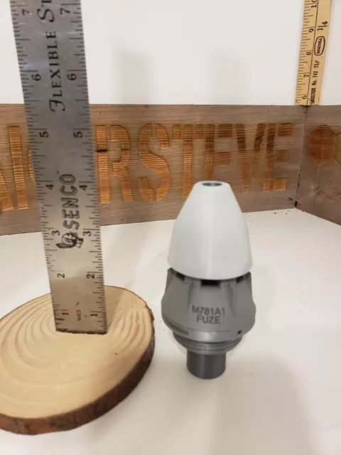 THE WHIZZER 3D Printed M781A1 Mortar Fuze FINISHED - Fake, Cosplay, ALL PLASTIC