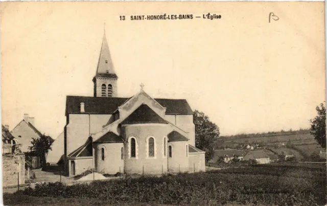 CPA AK St-HONORÉ-les-BAINS - L'Église (457057)