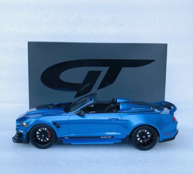 1:18 GT Spirit Ford Mustang Shelby Super Snake Speedster Blue GT398