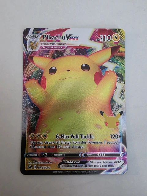 Flying Pikachu VMAX RRR 024/028 S8a 25th Anniversary - Carta Pokemon Giapponese - Foto 6