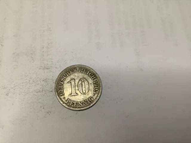 10 Pfennig 1905 G