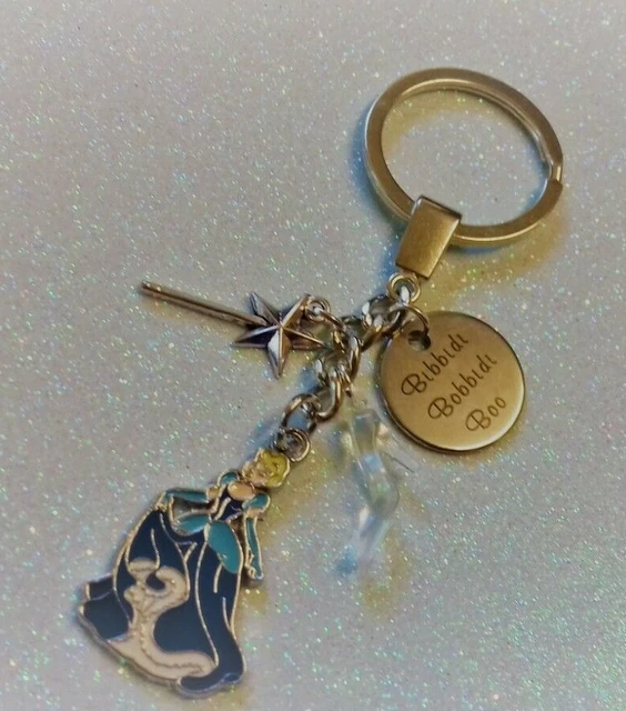 Cinderella glass slipper keychain sale