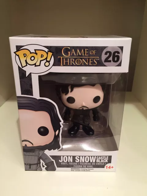 Jon Snow Castle Schwarze Ritter Uhr Funko Pop Game Of Thrones House Stark