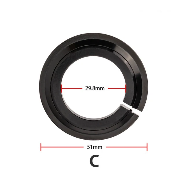 Adaptateur Valve Pour Fourche à Air Vélo - Pour VTT, Route, Descente - Aluminium Anodisé (Or)