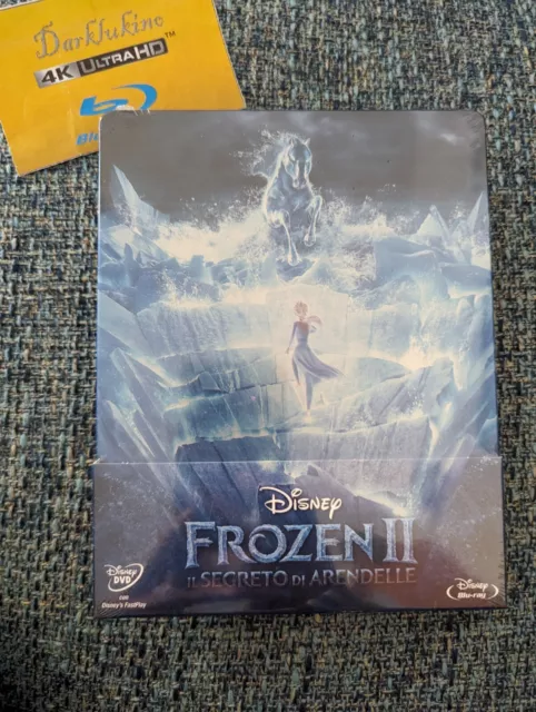 Frozen II Il Segreto di Arendelle (Steelbook) (1 DVD + 1 Blu-Ray) Sigillato