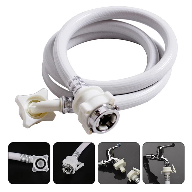White Tube: Pvc Material Washing Machine Water Filling Pipe Washer Connector