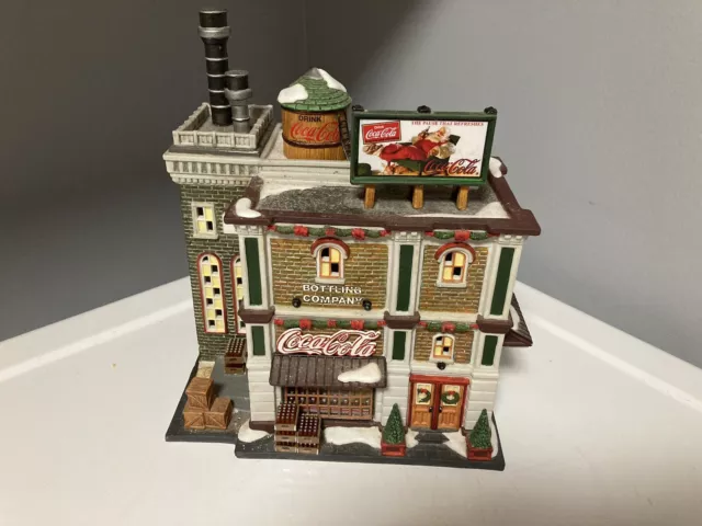 Dept 56 Coca Cola Bottling Company  #59258 Christmas In The City