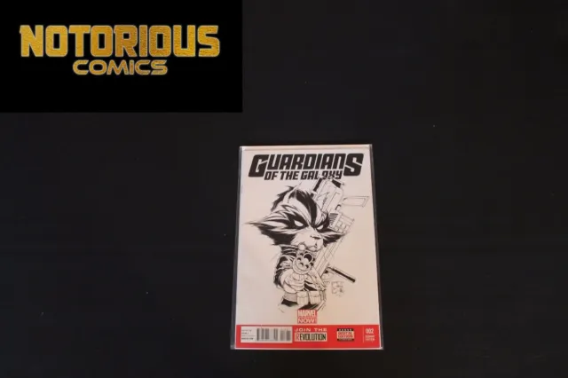 Guardians of the Galaxy #2 Quesada Sketch Variant 1:150 Marvel Collection NM