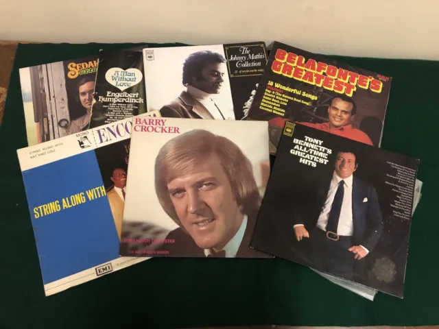 Records Vinyls Bulk Lot Stereo Mens Market Stall Music Retro Mixed Vintage Songs