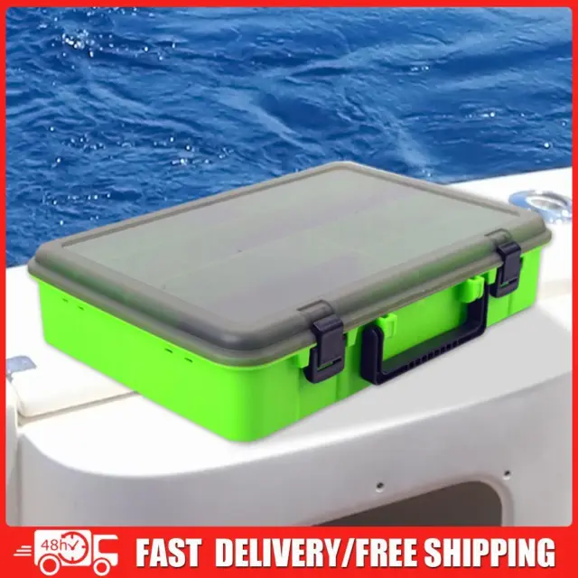 Multi-function Fishing Bait Box Compartments Fishing Lure Organizer Fishing  Tool
