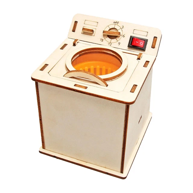 Bilancia Giocattolo In Legno Fai Da Te Per Bambini – Kit Educativo Scientifico Per Imparare L'equilibrio, Beige - 2