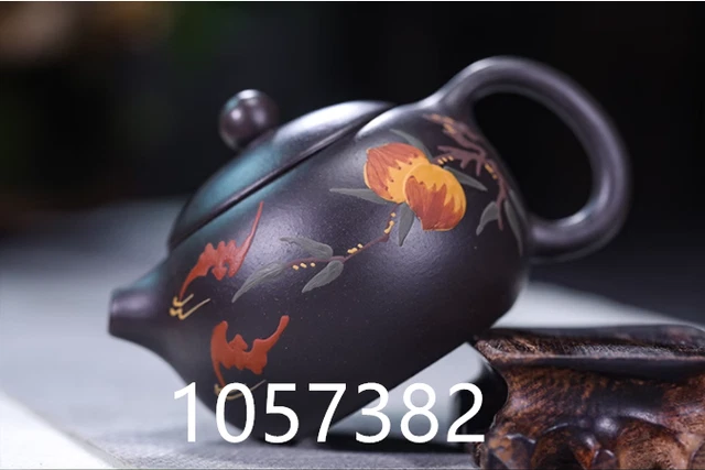 Authentic Yixing Purple Clay Pot in China Longevity peach Xishi Pot200CC