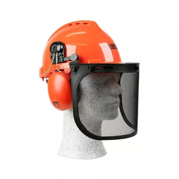 Oregon 562412 Yukon Chainsaw Safety Helmet with Protective Ear Muff and Mesh