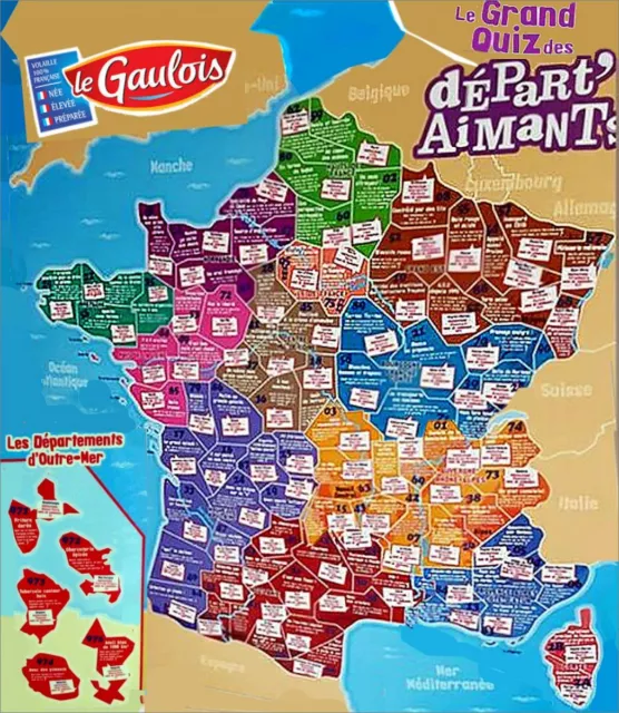 Magnet le gaulois départ'aiments nouvelle version 2018 à aujourd'hui