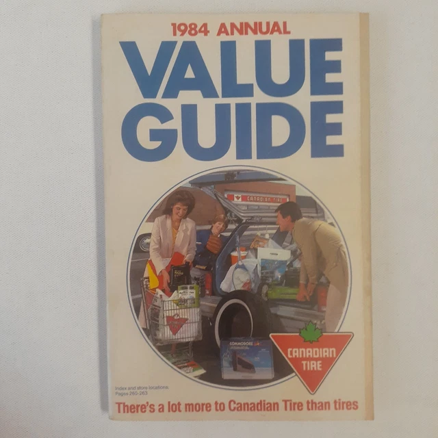 1984 CANADIAN TIRE Catalogue Catalog Value Guide Automotive Hardware