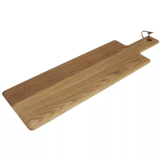 Olympia Oak Handled Wooden Board Medium Gm309