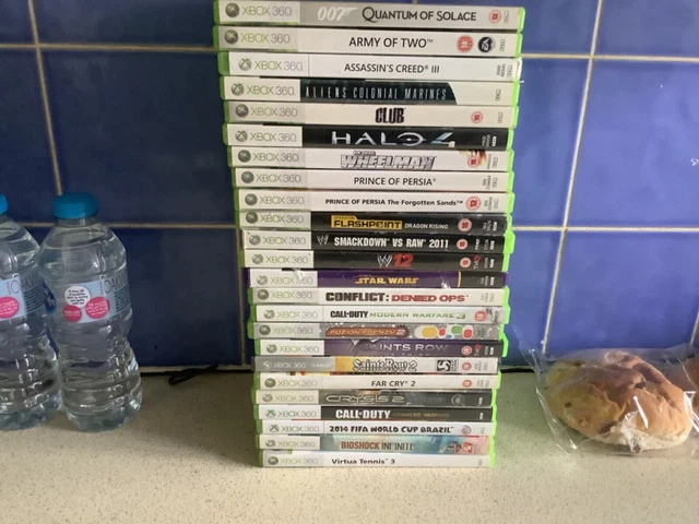 25 xbox 360 games joblot boys bundle no console 2