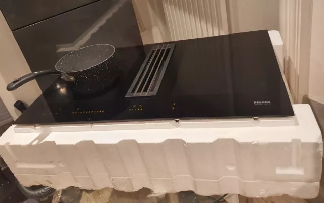 Lamona lam9500 80cm black electric induction hob with extractor new arrivals