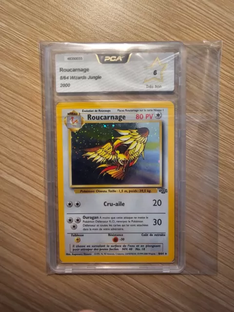 Pokemon Card Red 8/64 HOLO Wizards Jungle PCA 6