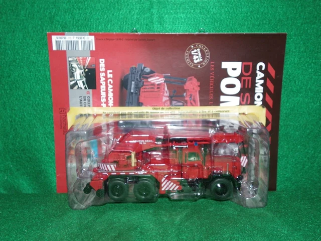 Camion De Pompiers Magirus Deutz Uranus 1/43 - Modèle Réduit IXO, Référence TRF017S
