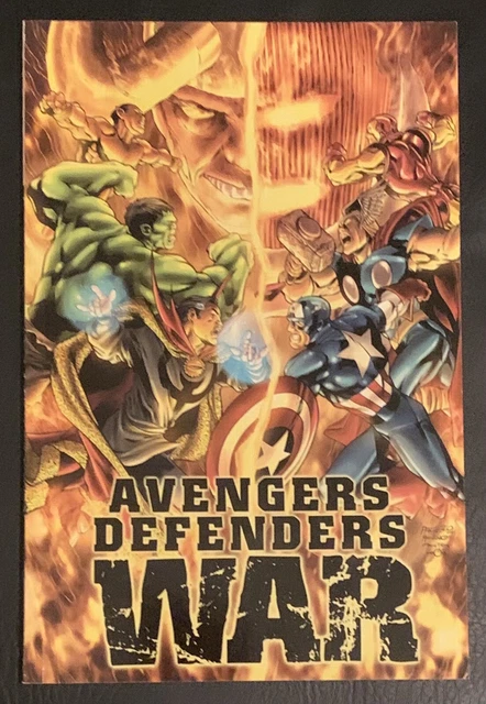 Avengers Defenders War Marvel Comics TP TPB OOP