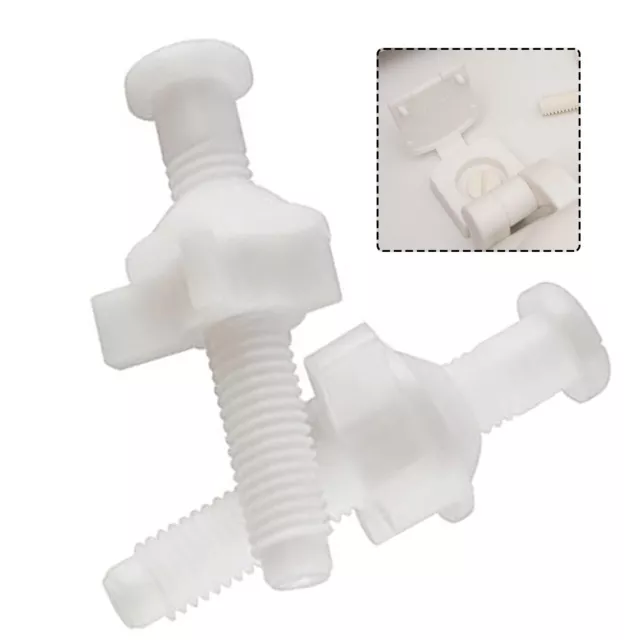 Kit ricambio dado vite ricambio WC universale per cerniera sedile in plastica bi