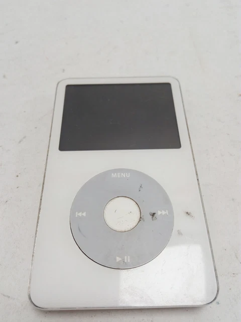 APPLE IPOD CLASSIC 5th Gen, White, 30GB, Model: A1136, Music