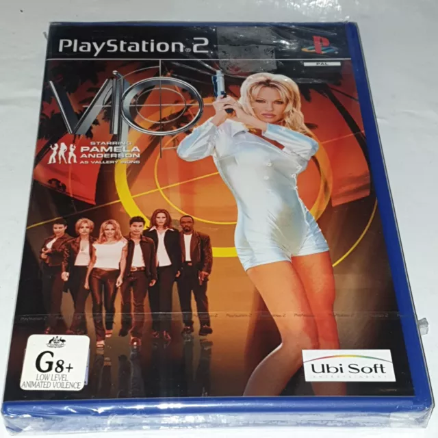 VIP ft. Pamela Anderson - PS2 / PLAYSTATION 2 game - New & Factory Sealed