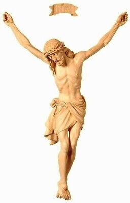 Wooden, Crucifix/Box Cross Wayside Cross Christ Corpus IN Wood/Wood