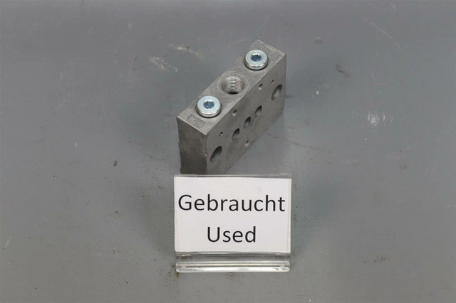 Bosch Rexroth 1 825 503 061 Connection Plate 1825503061 Used