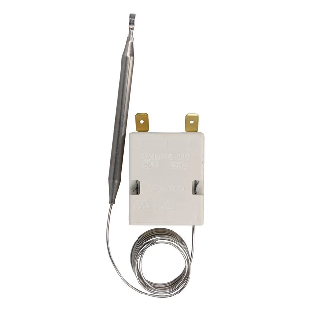 Regelthermostat 1-polig 95-190°C Fühler 6x100mm Mit Stopfbuchsenanschluss Z.B. Für Fritteuse